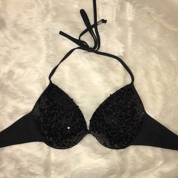 sequin push up bikini